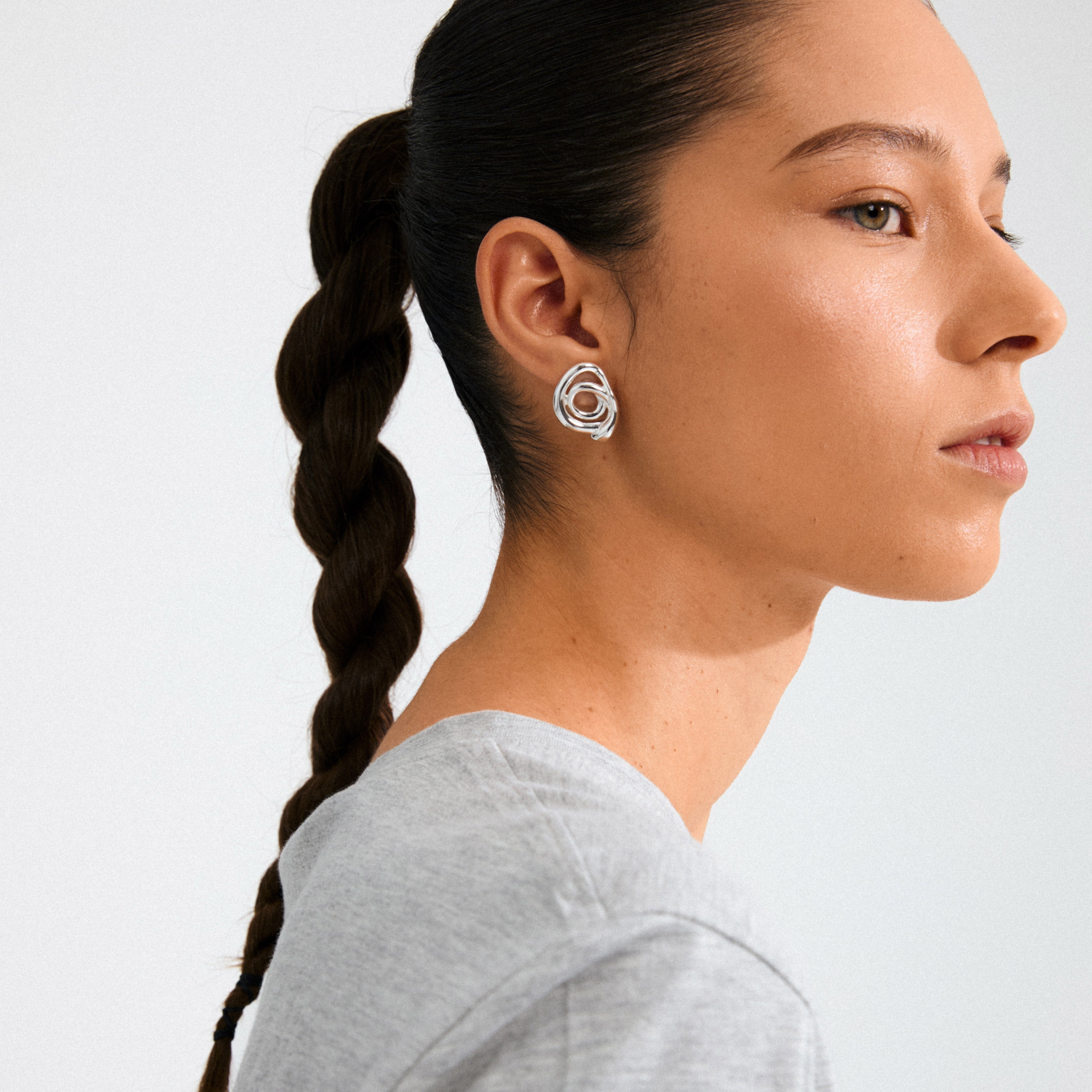 2025FW - Pilgrim - Bijoux - Boucles d'oreilles - Argent