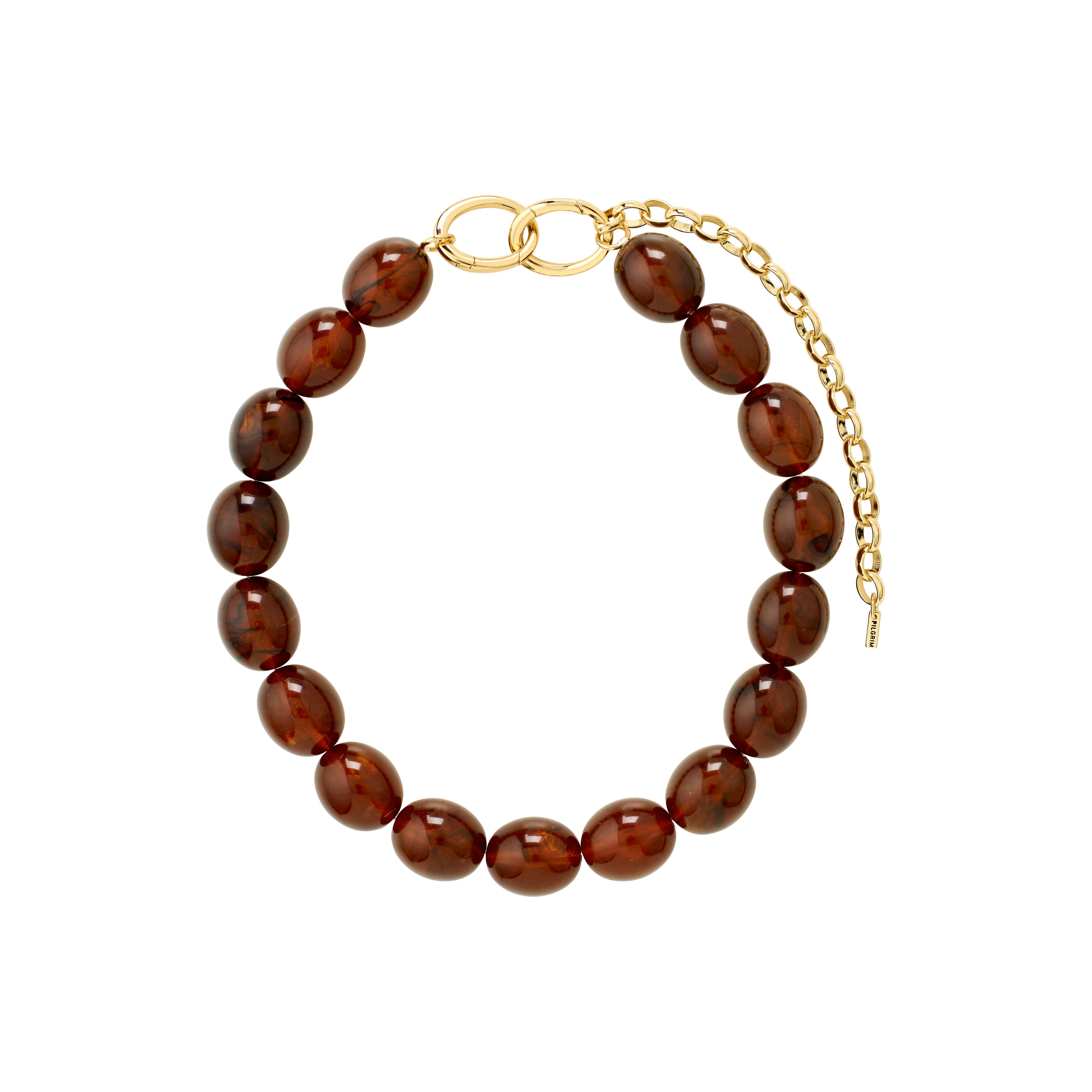 2026FW - Pilgrim - Bijoux - Collier - Or/Brun