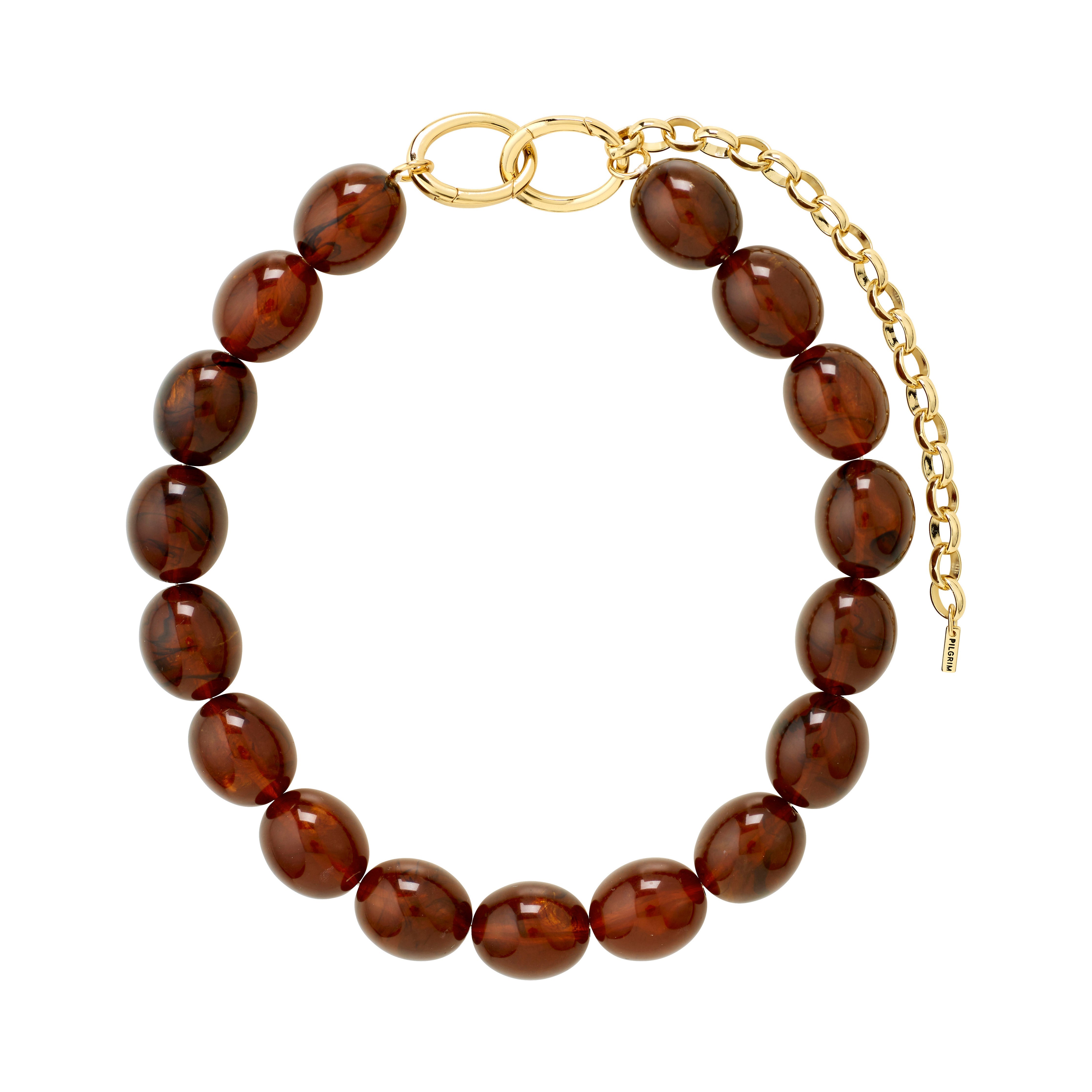 2026FW - Pilgrim - Bijoux - Collier - Or/Brun
