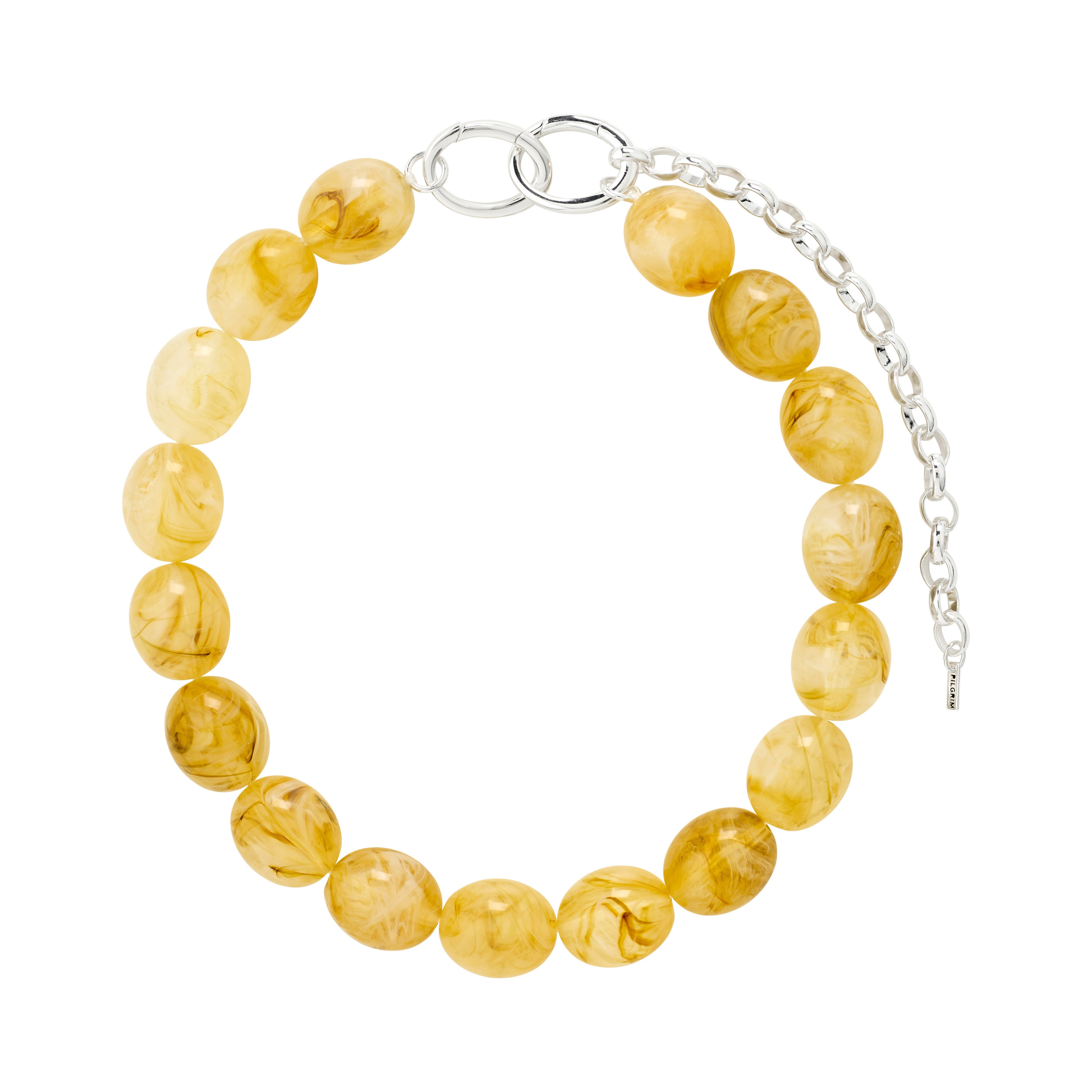 2026FW - Pilgrim - Bijoux - Collier - Argent/Jaune