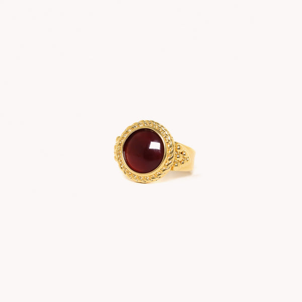 2023FW - NATURE - Bague - CARAMEL