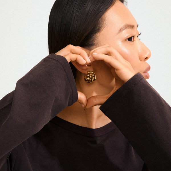 2025FW - Pilgrim - Bijoux - Boucles d'oreilles - Or