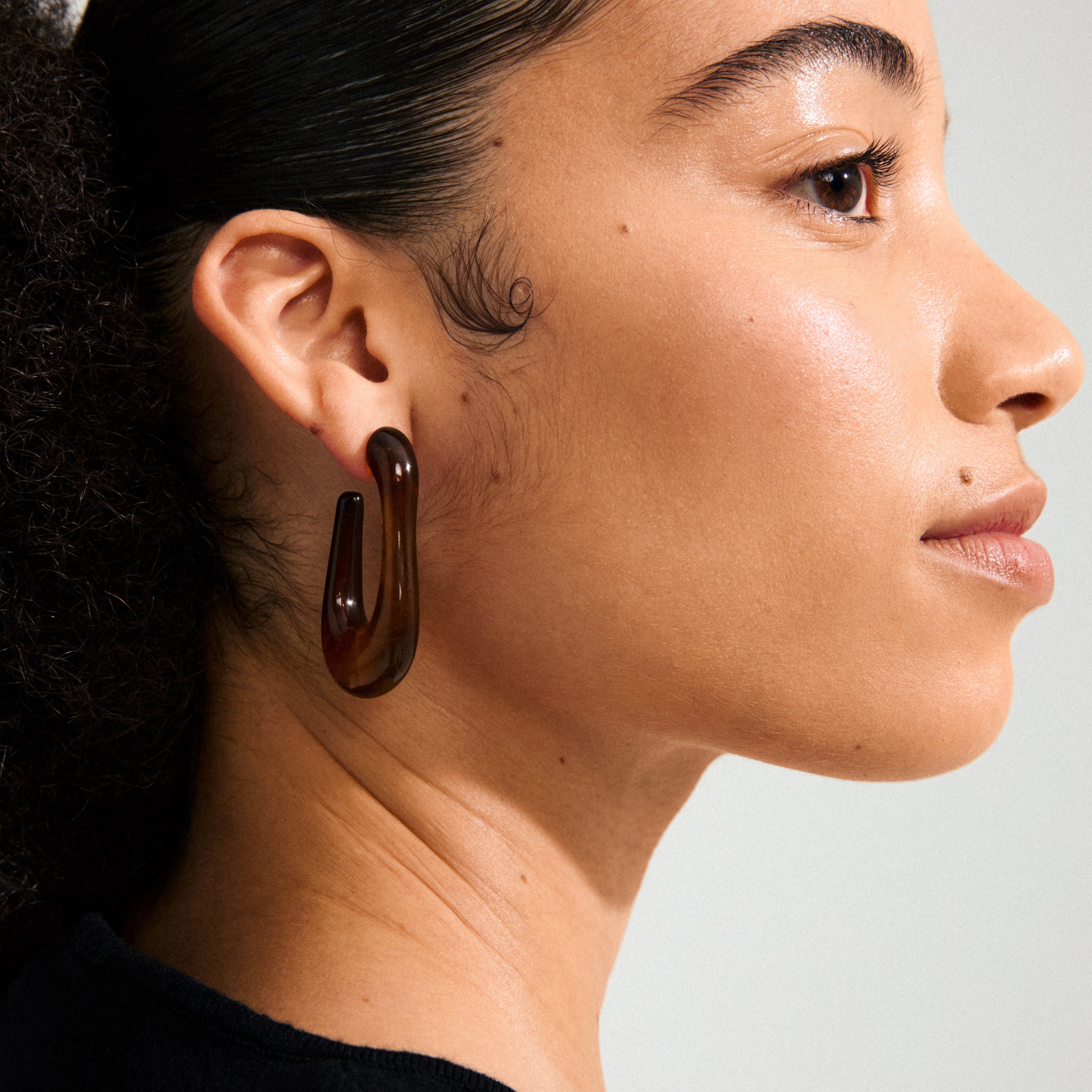 2025FW - Pilgrim - Bijoux - Boucles d'oreilles - Brun