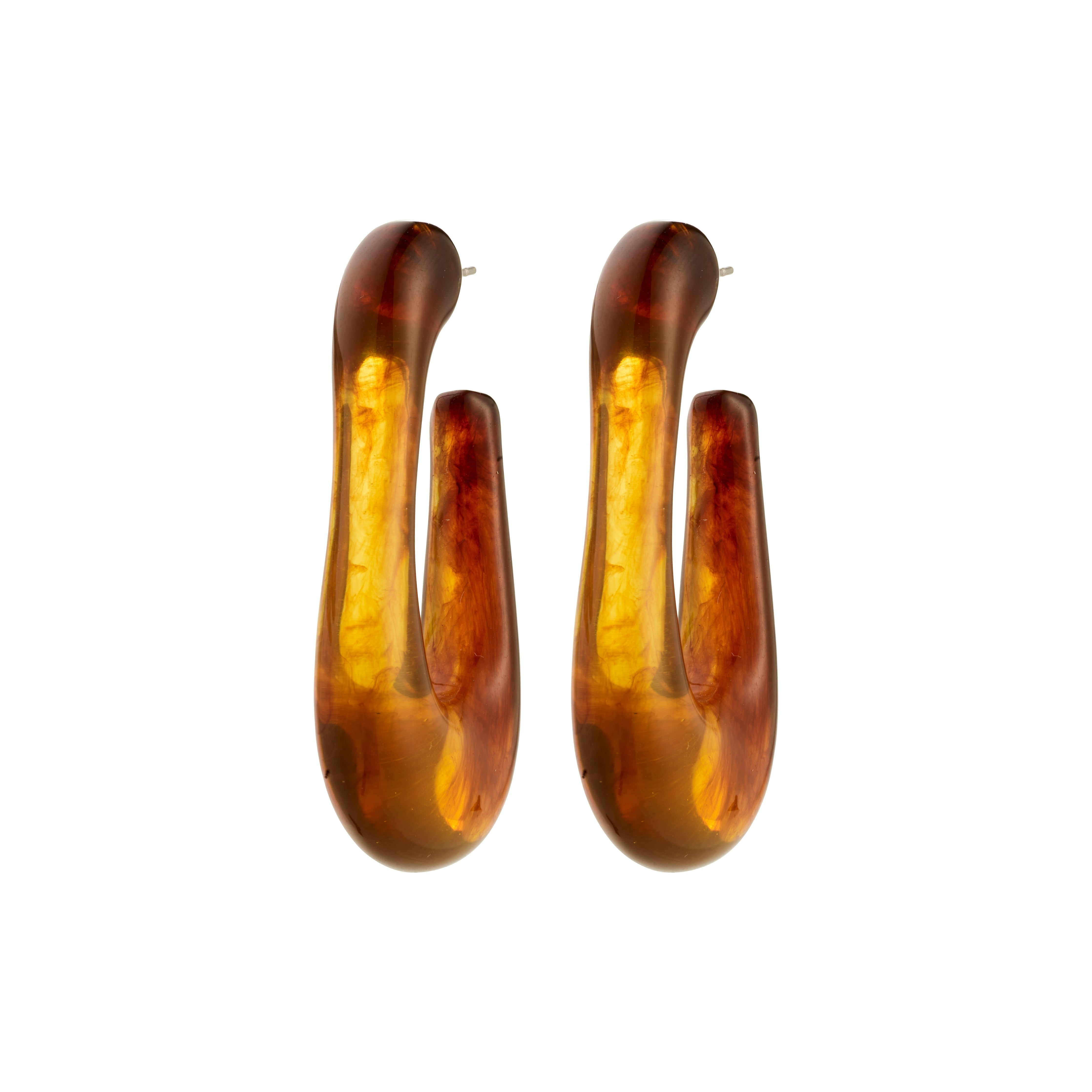 2025FW - Pilgrim - Bijoux - Boucles d'oreilles - Brun