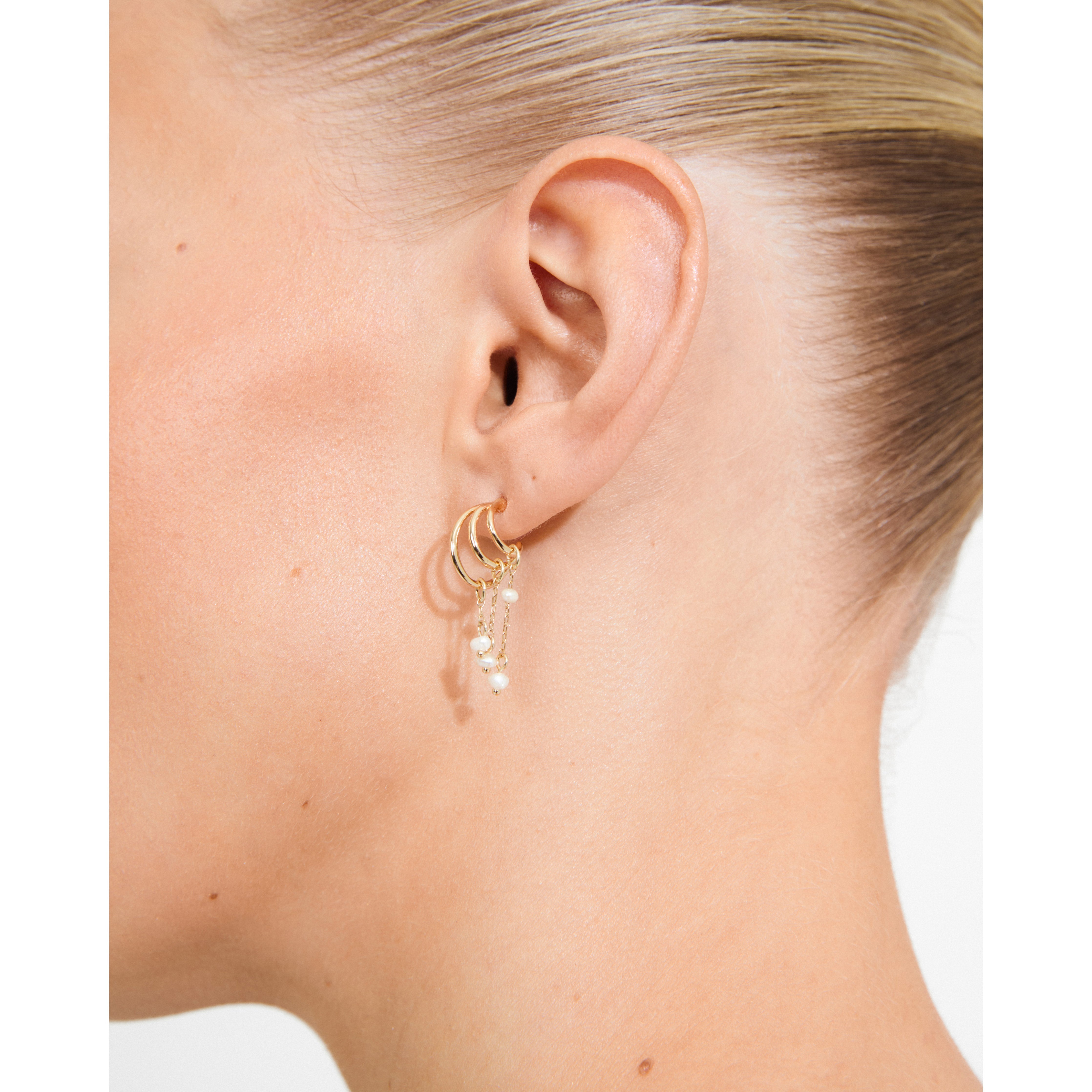 2026FW - Pilgrim - Bijoux - Boucles d'oreilles - Or
