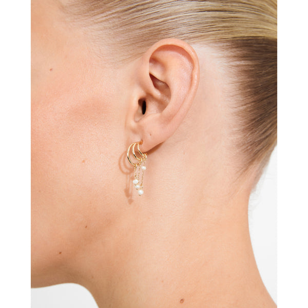 2026FW - Pilgrim - Bijoux - Boucles d'oreilles - Or