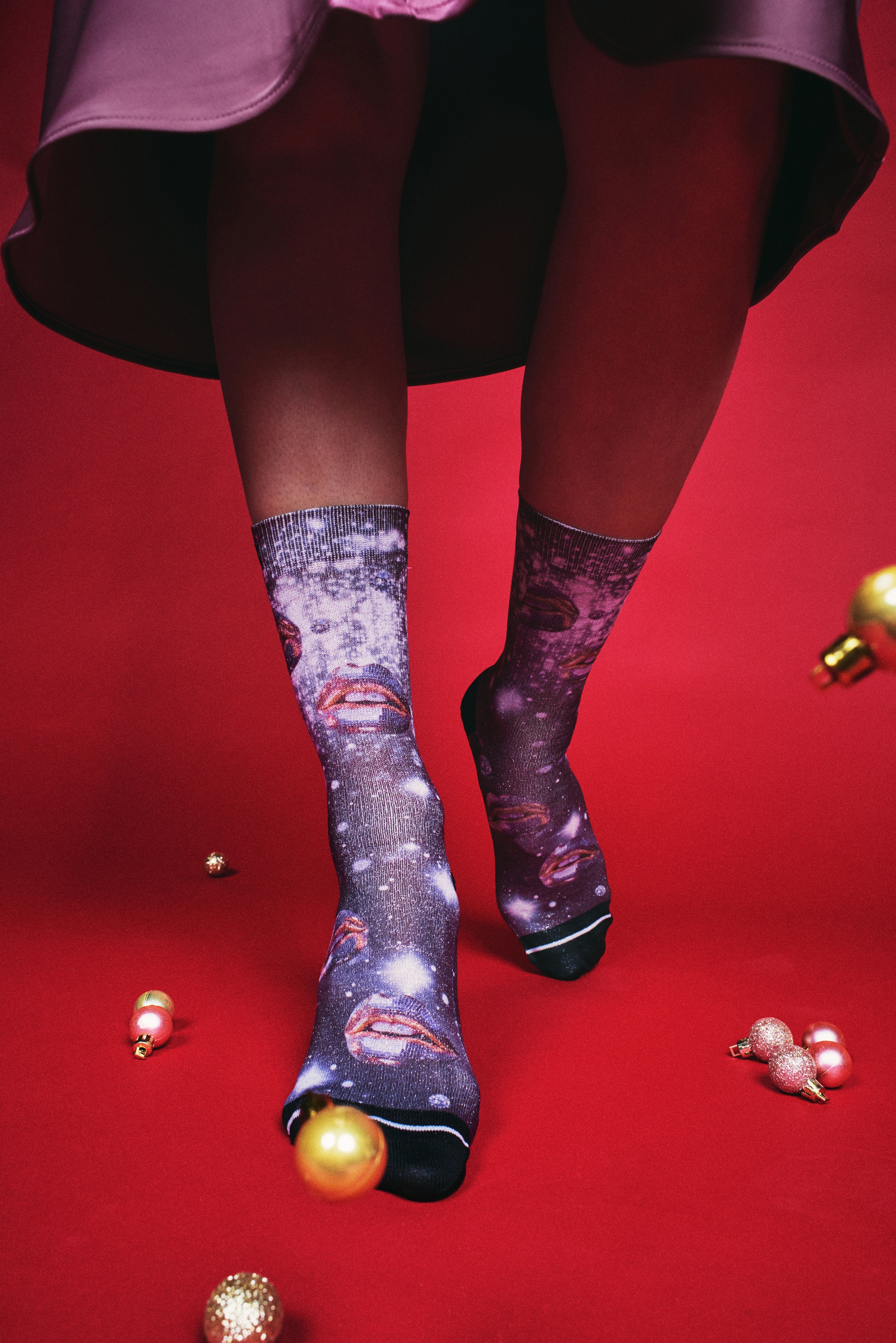 Glitterdisco Chaussettes