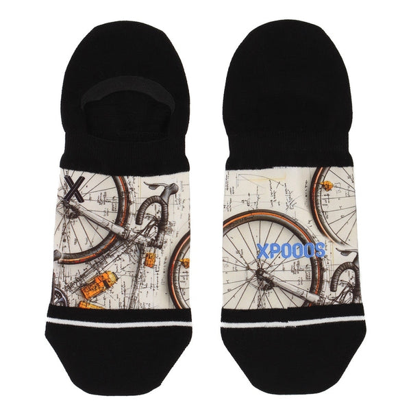 2026SS - XPOOOS - Chaussettes - Men Footies Bikeparts