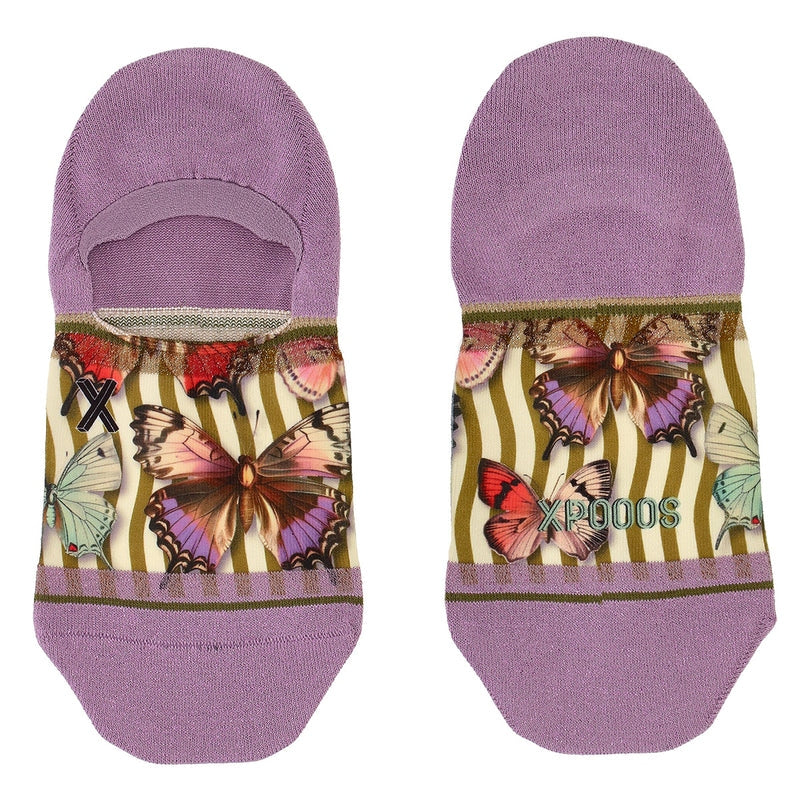 2026SS - XPOOOS - Chaussettes - Footies Papillon