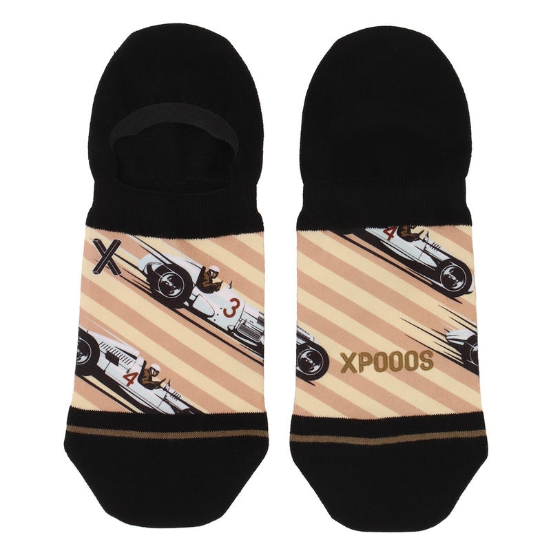 2026SS - XPOOOS - Chaussettes - Men Footies Retro