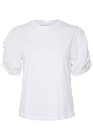 2024SS - In Wear - T-shirt - PayanaIW woven trim Tshirt