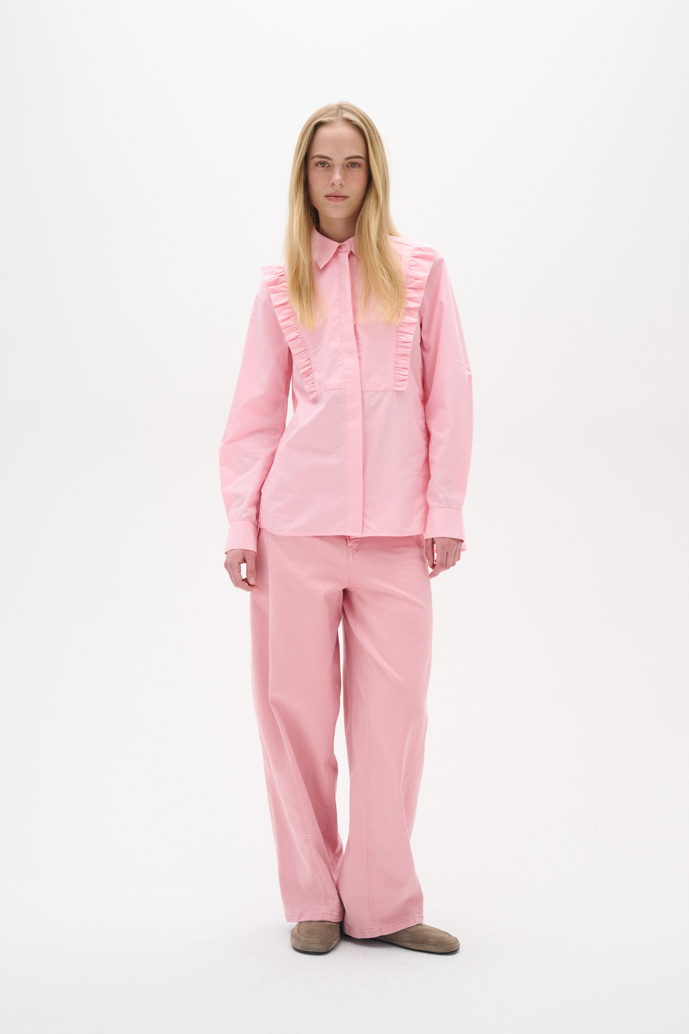 2025SS - In Wear - Chemise - ValleyIW Frill Shirt