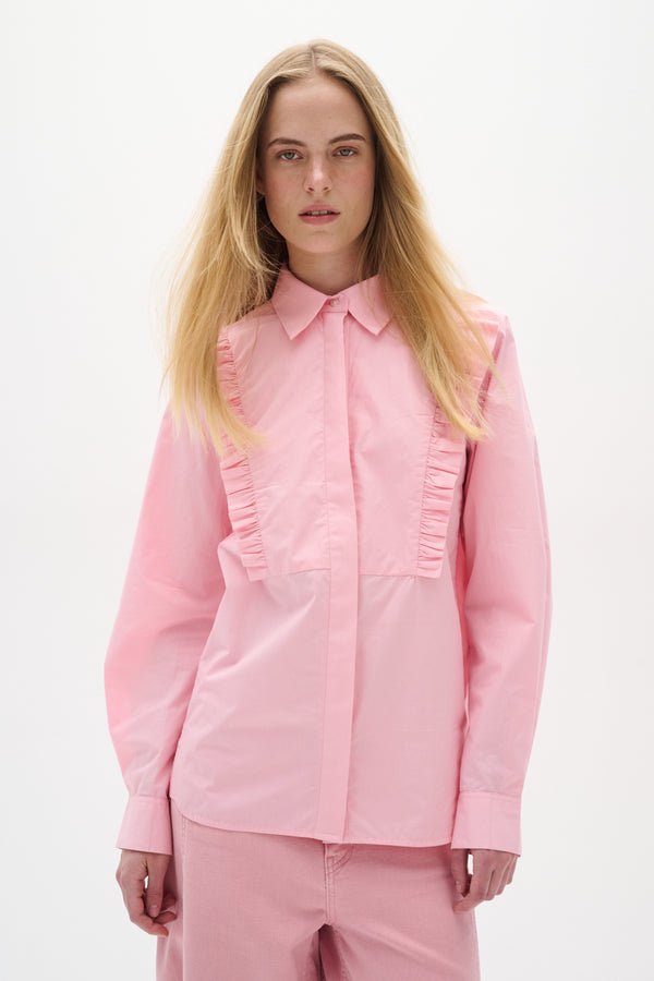 2025SS - In Wear - Chemise - ValleyIW Frill Shirt