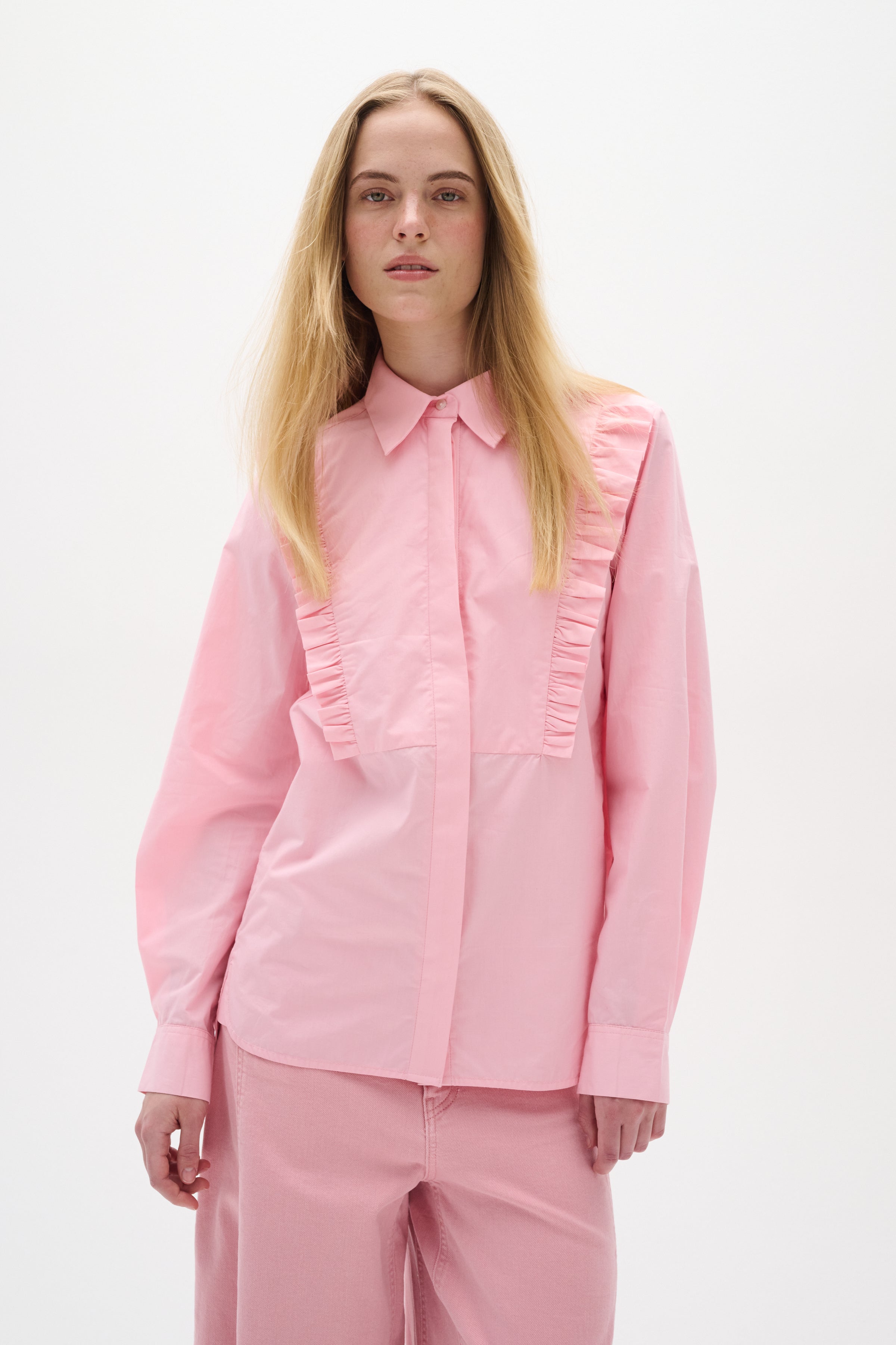 2025SS - In Wear - Chemise - ValleyIW Frill Shirt