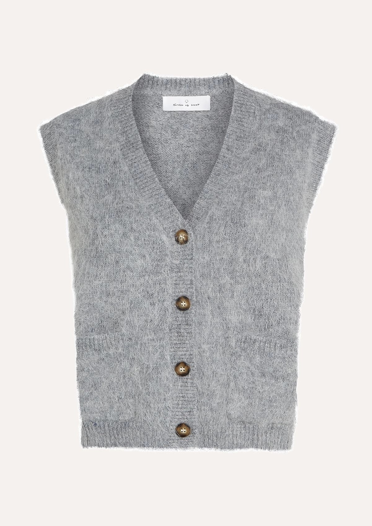 Fauve Tricot sans manche