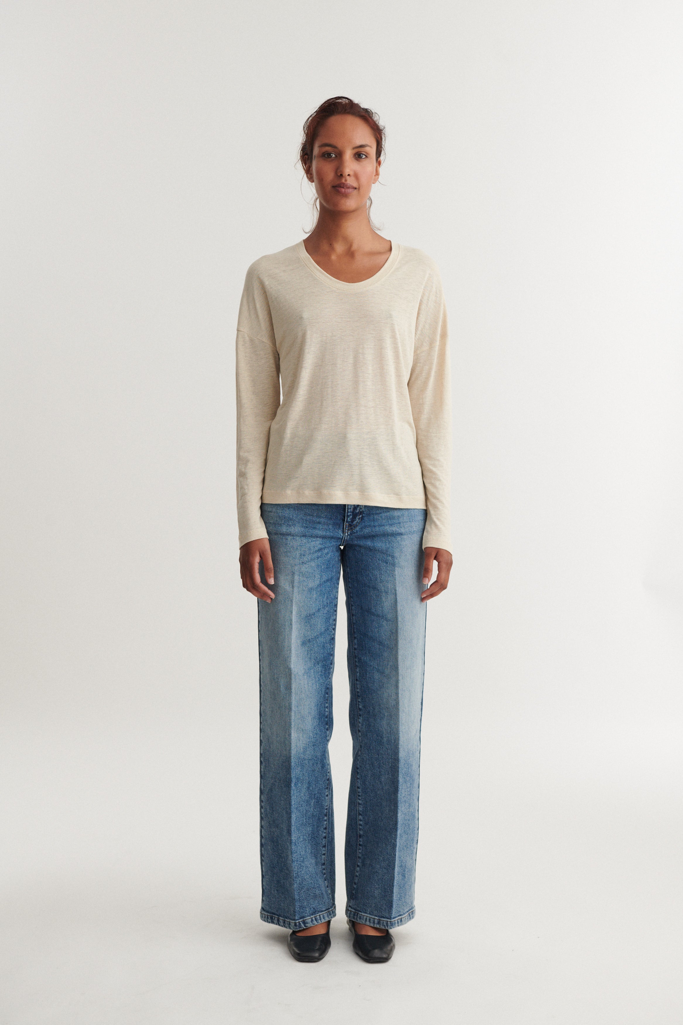 2026SS - Basic Apparel - T-Shirt - Ashly Long Sleeve