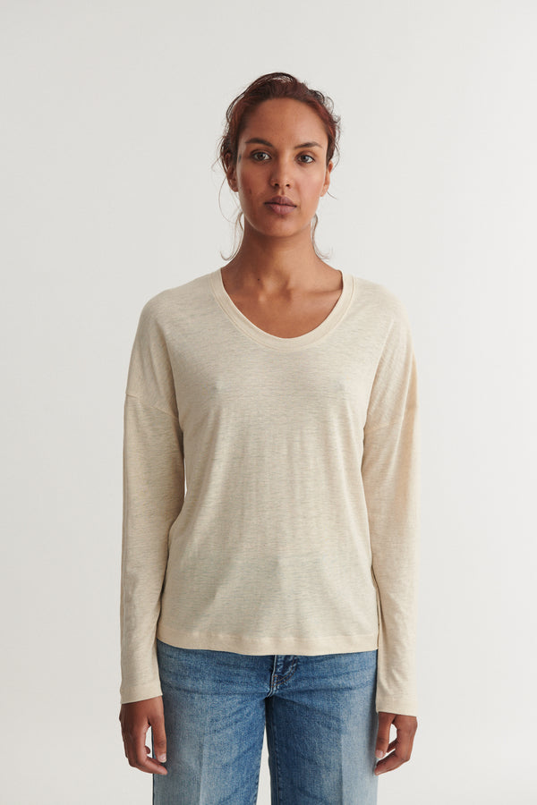 2026SS - Basic Apparel - T-Shirt - Ashly Long Sleeve