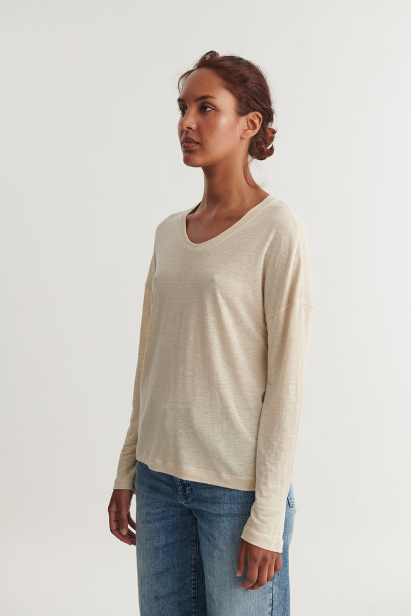 2026SS - Basic Apparel - T-Shirt - Ashly Long Sleeve