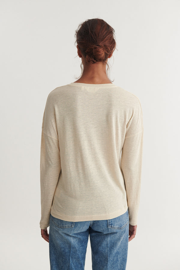 2026SS - Basic Apparel - T-Shirt - Ashly Long Sleeve