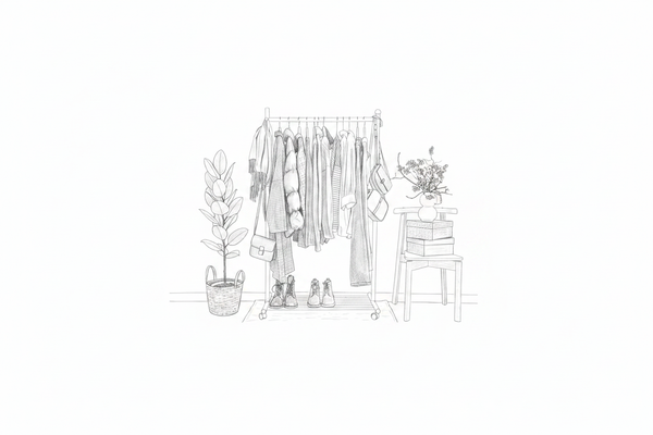 Croquis avec bordure blanche